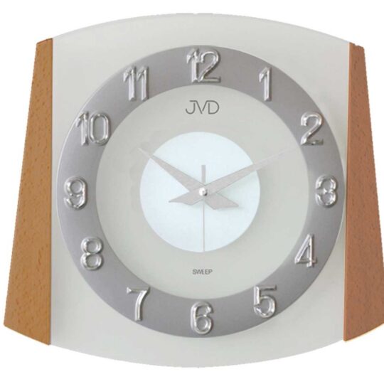 Pendule quartz bois et verre – OJ140