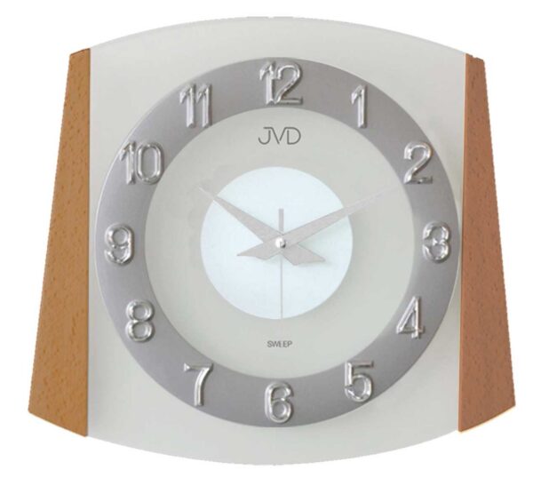 Pendule quartz bois et verre – OJ140