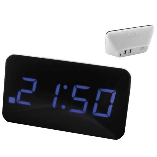 Réveil diodes bleues – OJ924B