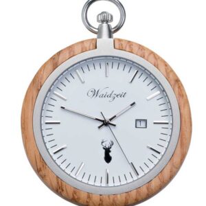 Montre de poche bois