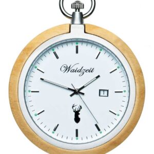 Montre de poche bois