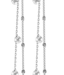 Boucles d'oreilles argent rhodié boules