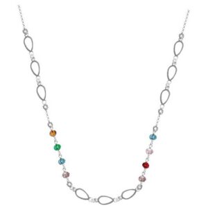 Collier Argent Platinium